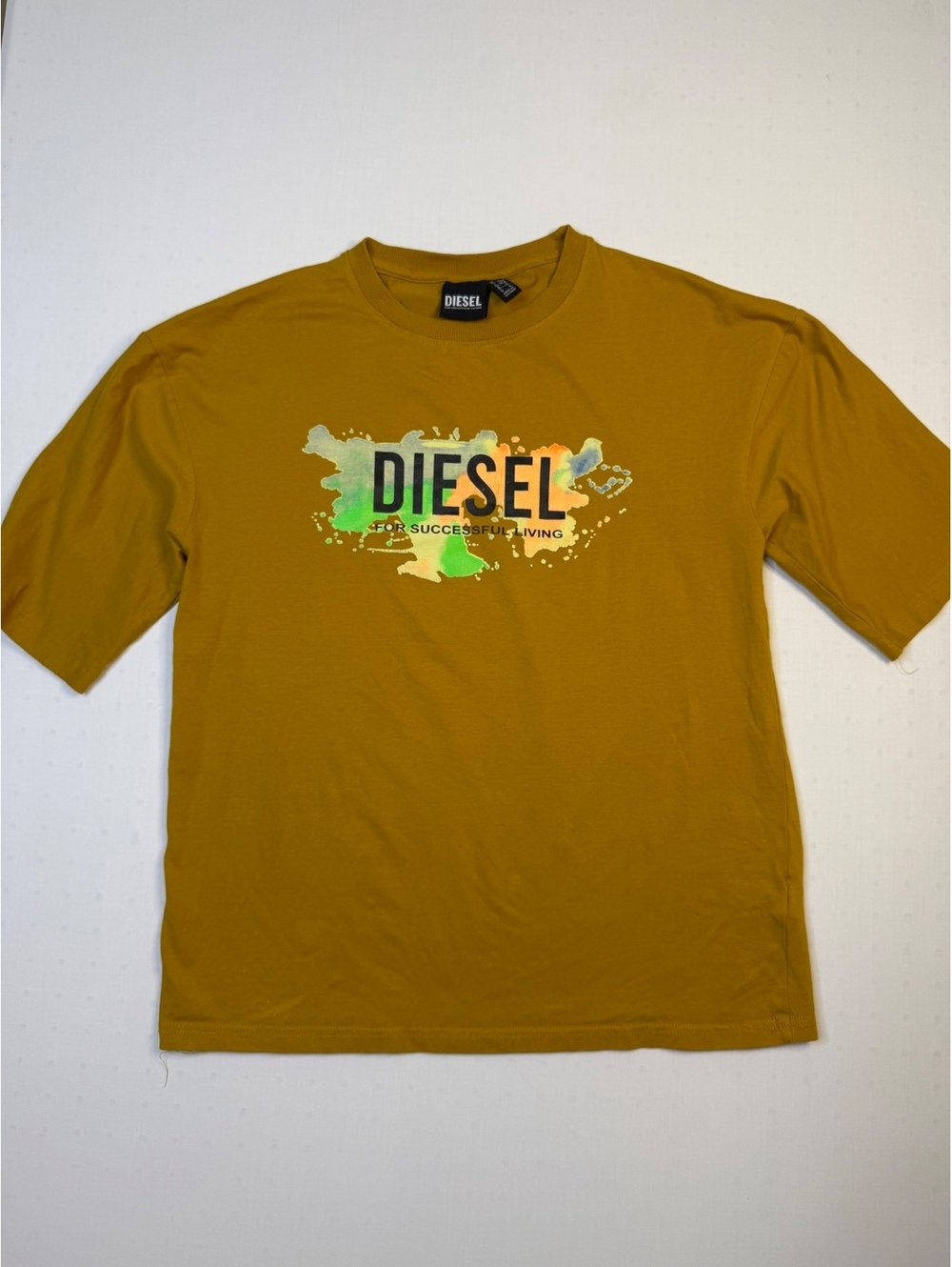 Diesel Jersey Cotton Tee "Diesel For Successful Living" 90’s Retro Men’s Medium